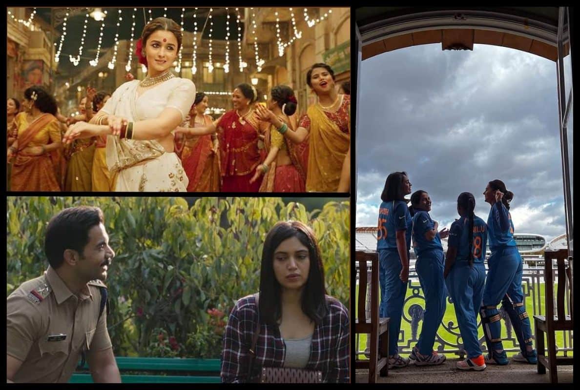 Upcoming movies in February 2022 in Theaters Badhaai Do, Gangubai kathiawadi, shabaash mithu