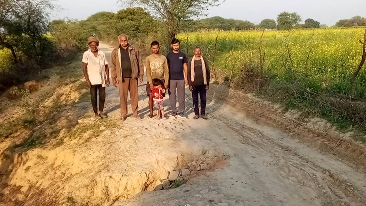 Atraiya connectivity road has been uprooted for decades