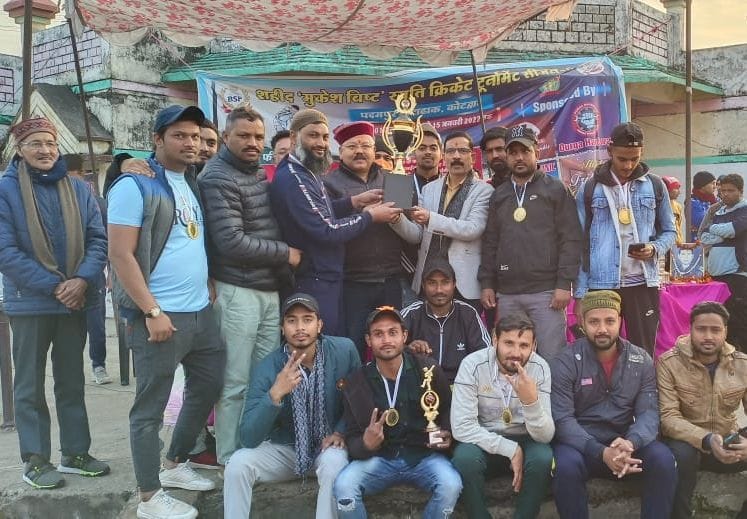 VPS won Shaheed Mukesh Bisht Memorial Cricket Tournament