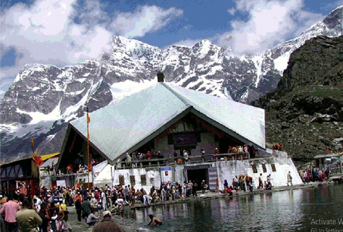instead of two days devotees will be able to see hemkund sahib in just 25 minutes 12.6 km ropeway will be built