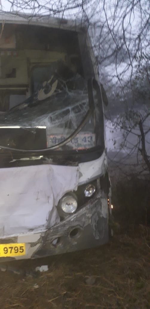 Tractor-trolley rammed into Punjab Roadways bus from behind, tractor driver dies