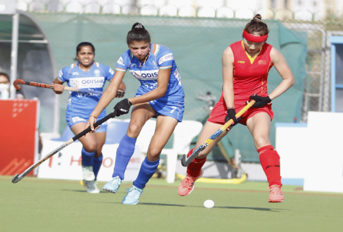 FIH womens Hockey Pro League 2021-22 Indian hockey team defeated China by 7-1