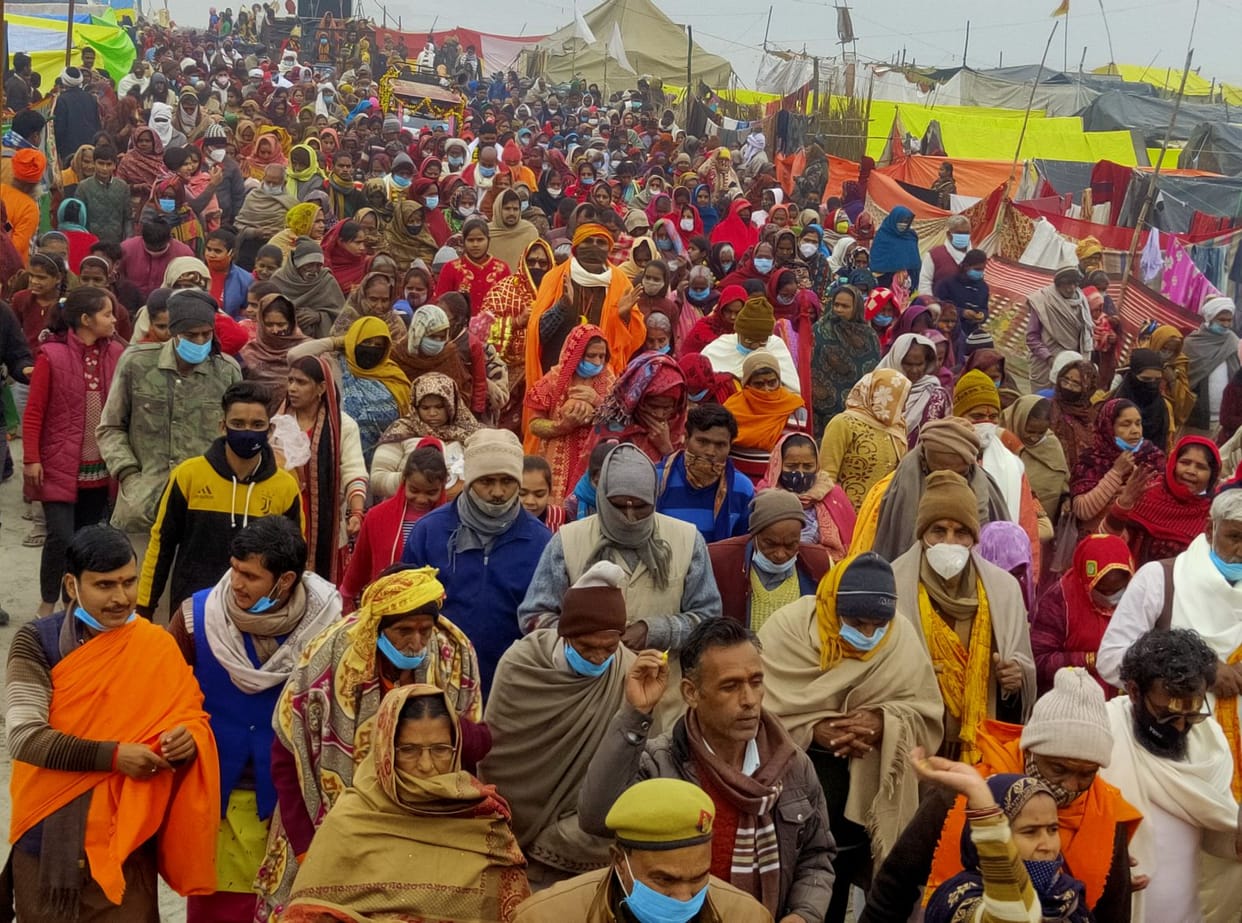 Echo of Ganga Maiya's cheers in Ramnagariya