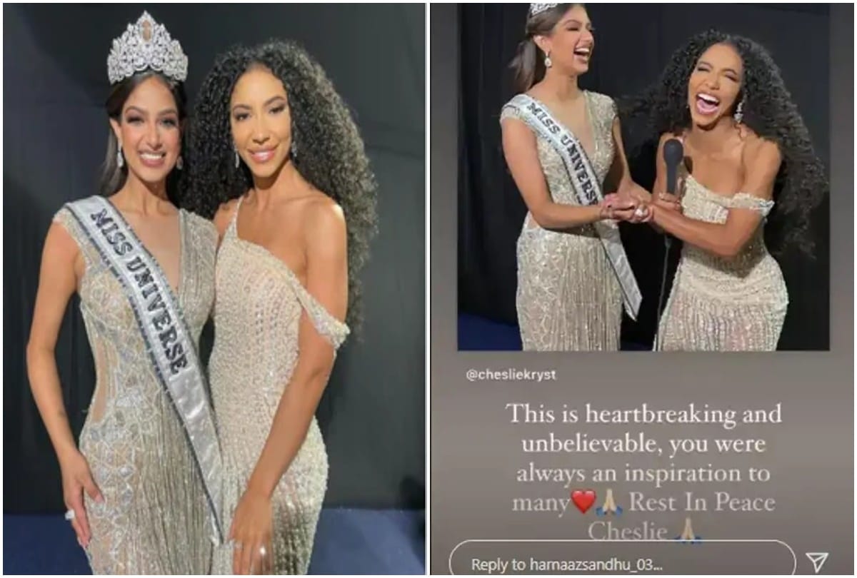Tragic: Miss USA 2019 Cheslie Kryst dies after falling from 60 storey building Harnaaz Sandhu pays tribute