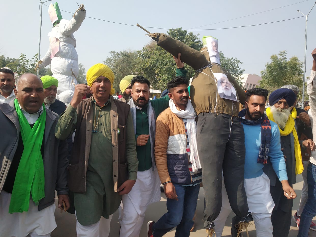 ... so from February 7 we will organize a sure march in Karnal