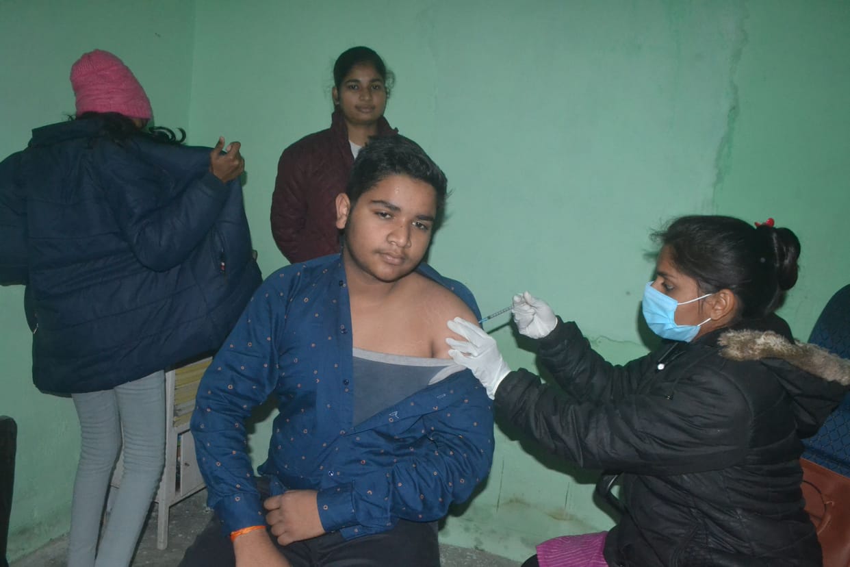 vaccination of 22,115 people