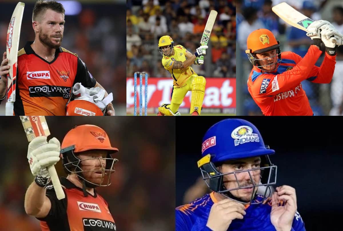 IPL 2022 Five Foreign Opening Batsman Franchisees will Target in Mega Auction 2022