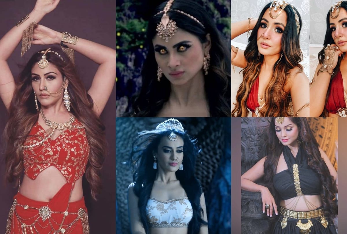 Naagin 6: Ekta kapoor Naagin shows starred Mouni Roy Adaa Khan Surbhi Jyoti Nia Sharma Surbhi Chandna Anita Hassanandan