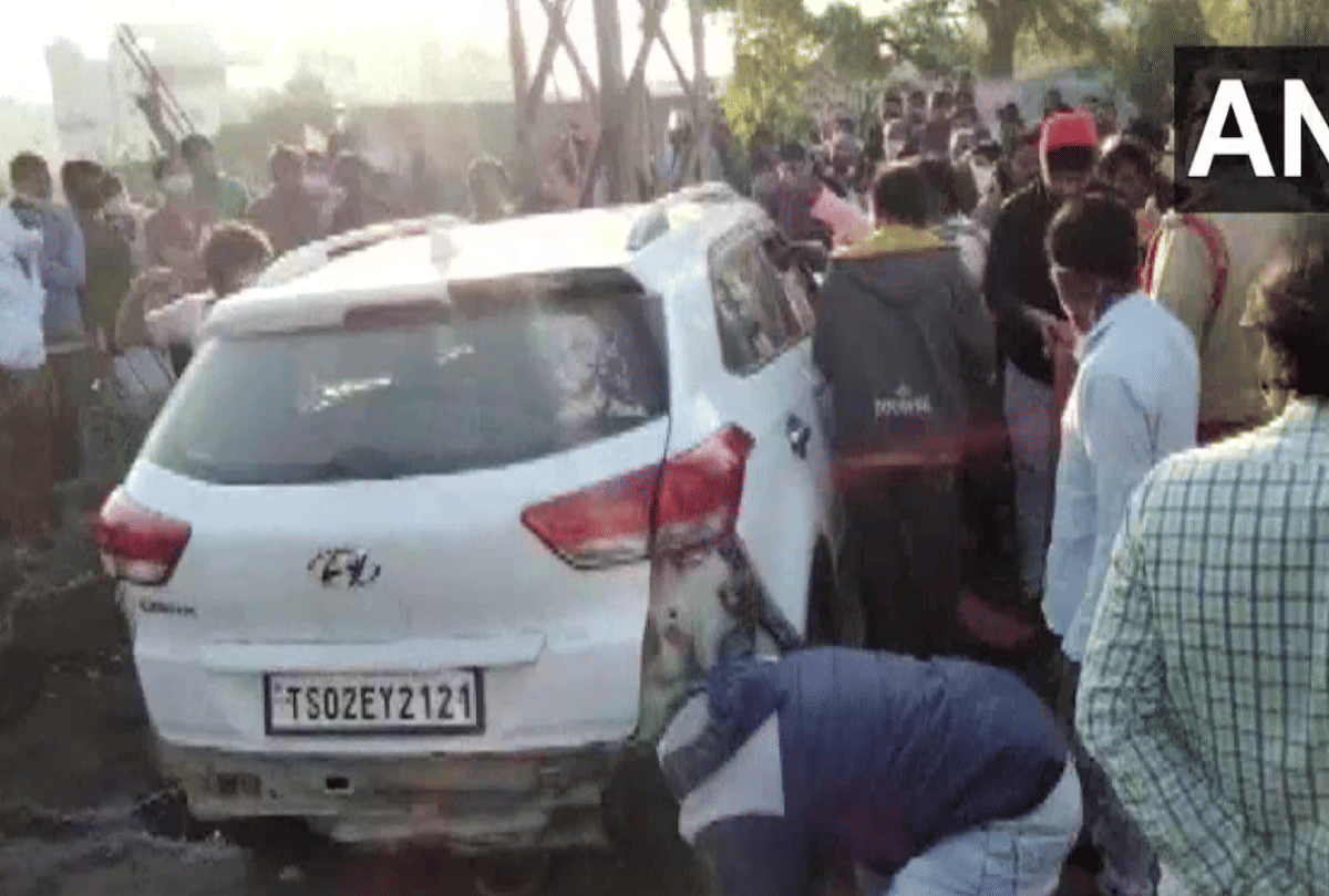 Telangana Four women died after a speeding car driven by a minor hit them