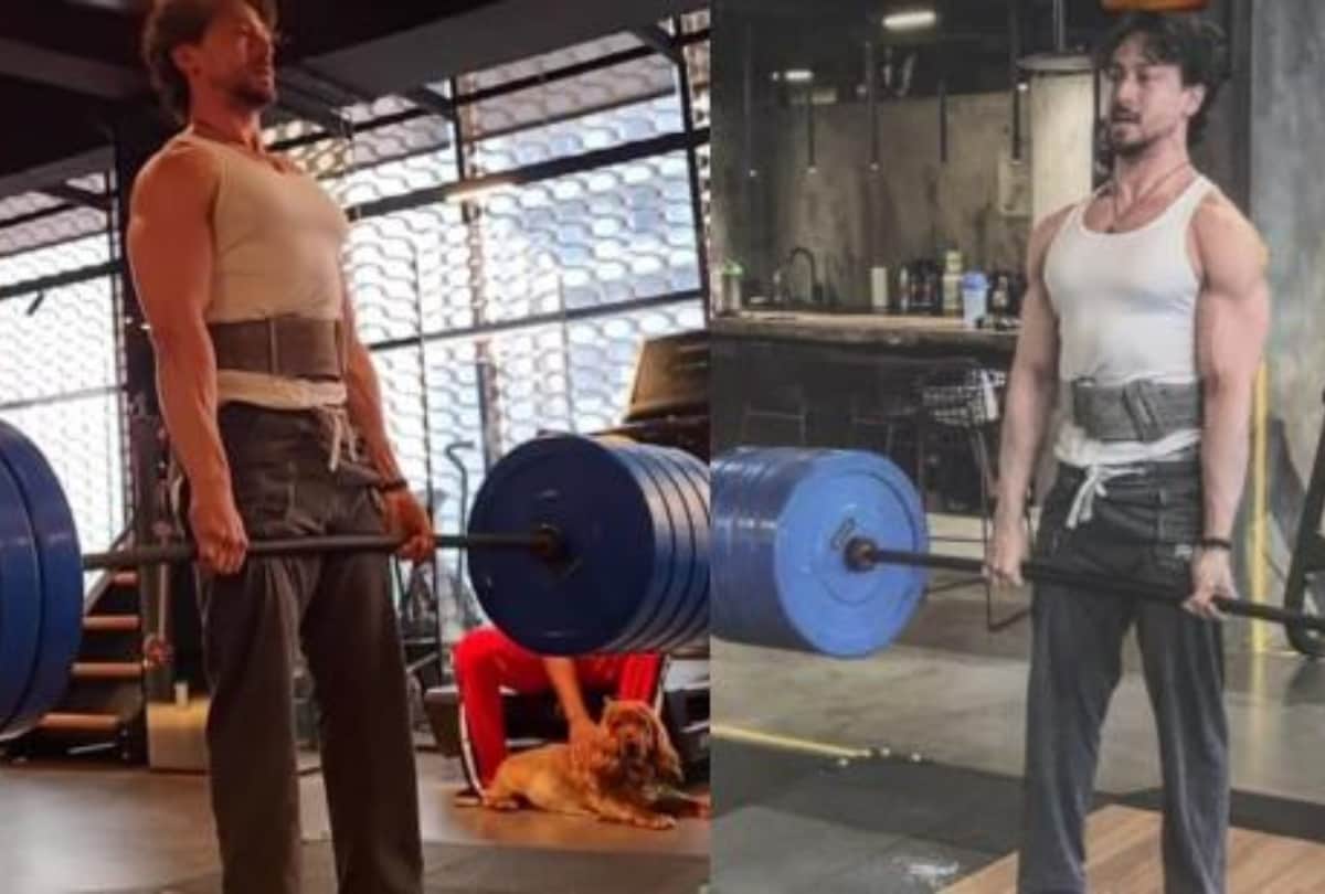 Tiger Shroff did deadlift of 220kgs in his new viral video