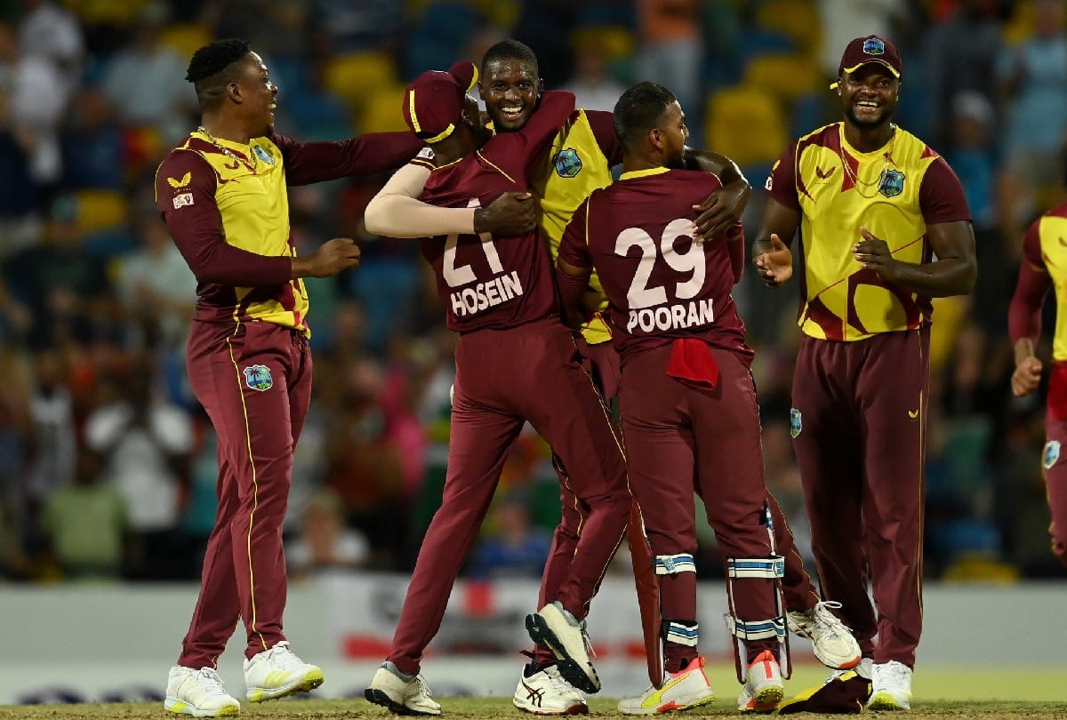 IND vs WI Jason holder takes double hat trick against England in T20 series