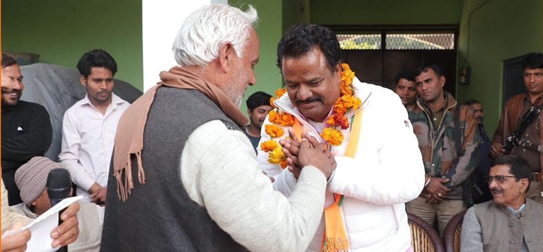 Prashant Gurjar counted achievements in Meerapur