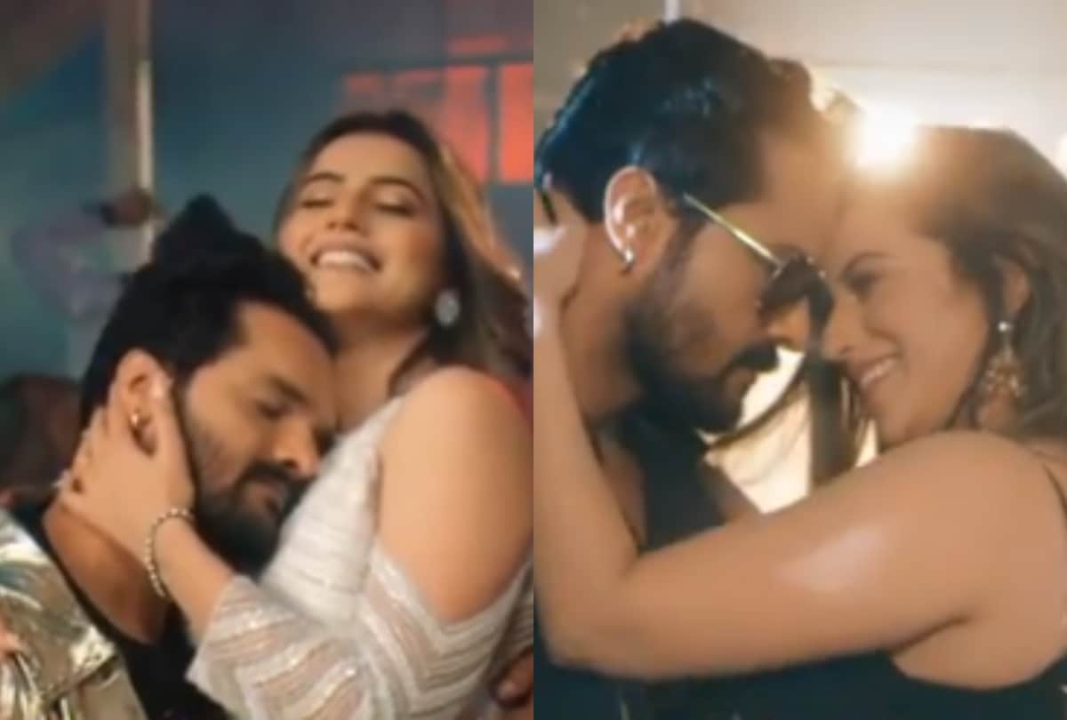 Bhojpuri: Akshara Singh and Khesari Lal yadav new song 'Bawal Karenge released audience Liked the pair Akshara and Khesari Lal