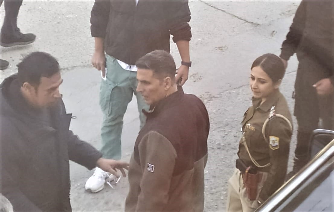 uttarakhand news: bollywood actor akshay kumar in mussoorie for movie shooting
