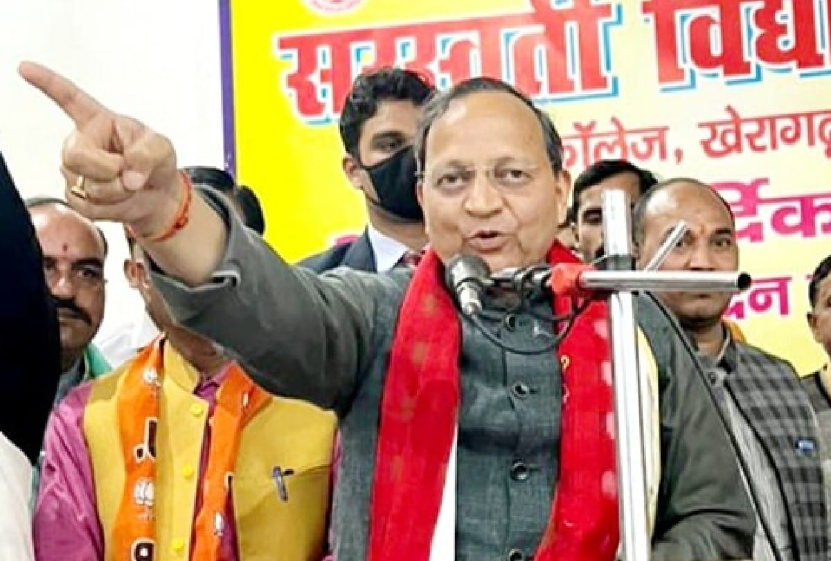 rajyasabha mp arun singh targets akhilesh yadav in agra