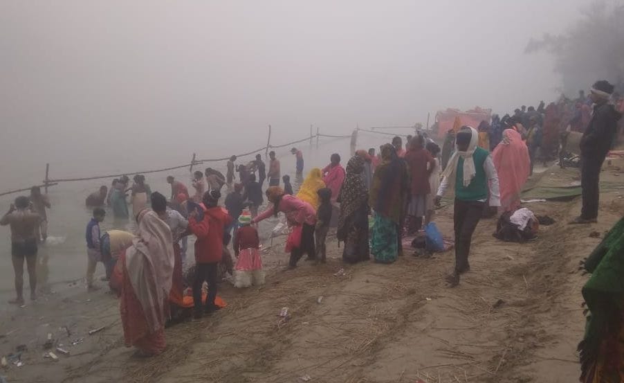 Devotees take a dip of faith in rivers