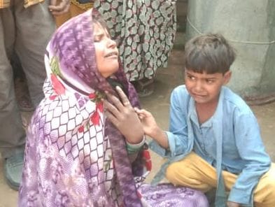 fathepur news,The wall of the toilet collapsed, the death of the innocent