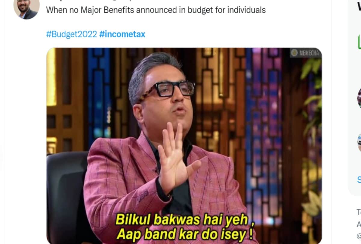 Budget 2022: memes flood Twitter as Nirmala Sitharaman presents Budget