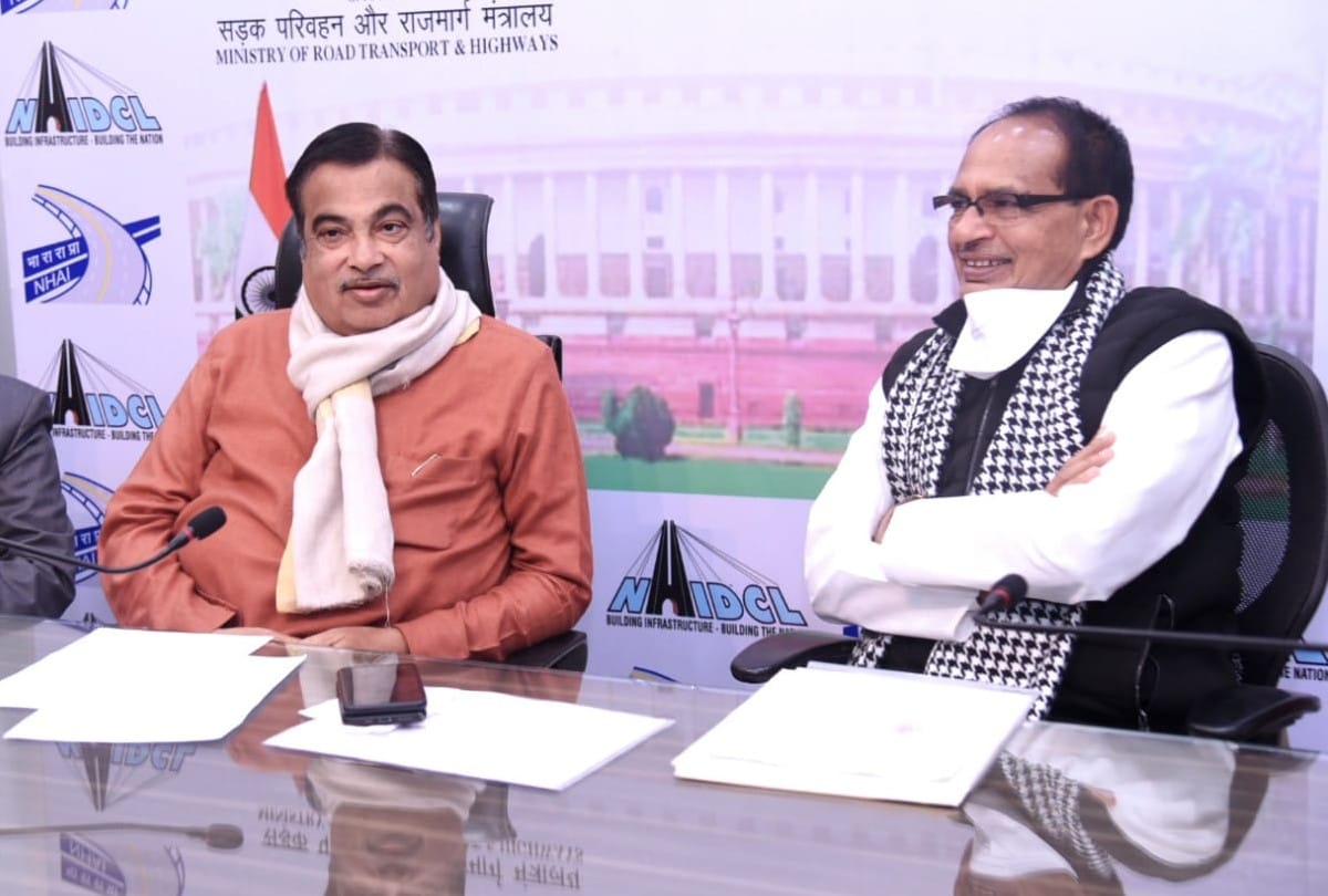 CM meets Union Road Transport Minister Shivraj said - Bypasses of highways will become a medium for the progress of more than 50 urban areas of the state