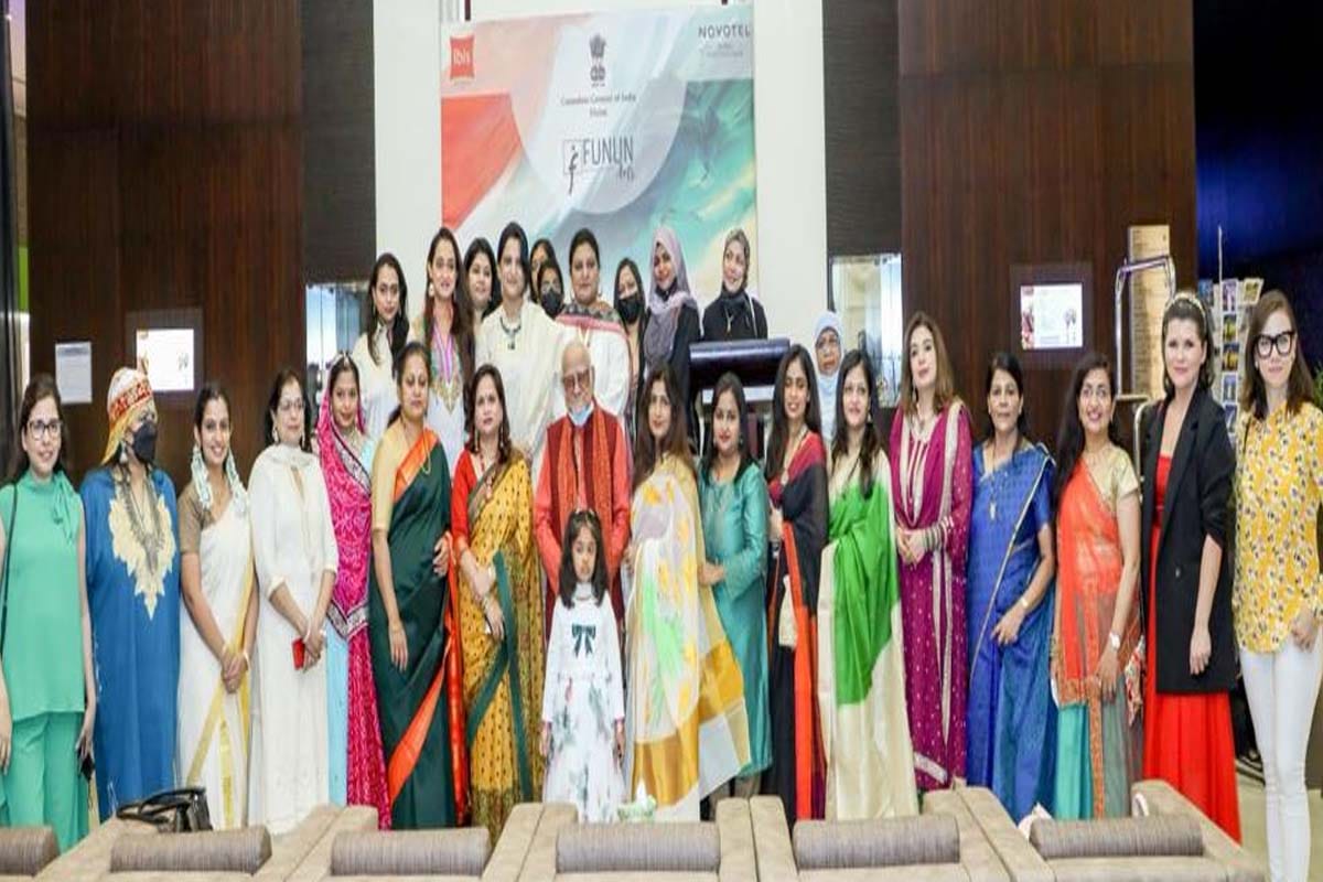 Funun Arts: Khan sisters of UP are connecting the hearts of Indians through art in Dubai with art exhibitions