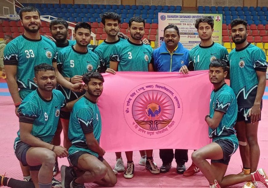 Belha players performed brilliantly in kabaddi competition