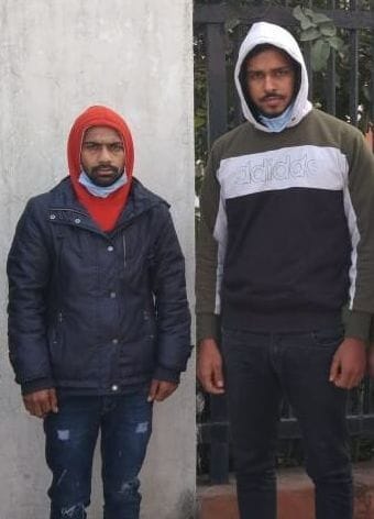 The miscreants failed in the plan of big robbery