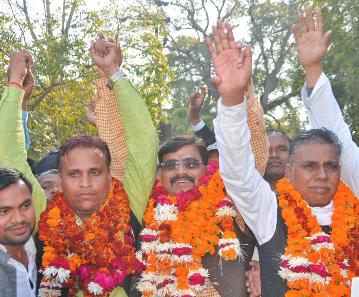 SP, BJP, BSP and Congress candidates filed nominations