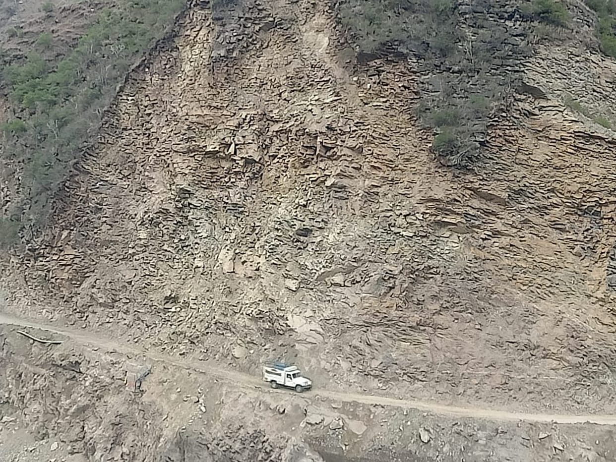 Highway near Maihala bridge restored for small vehicles
