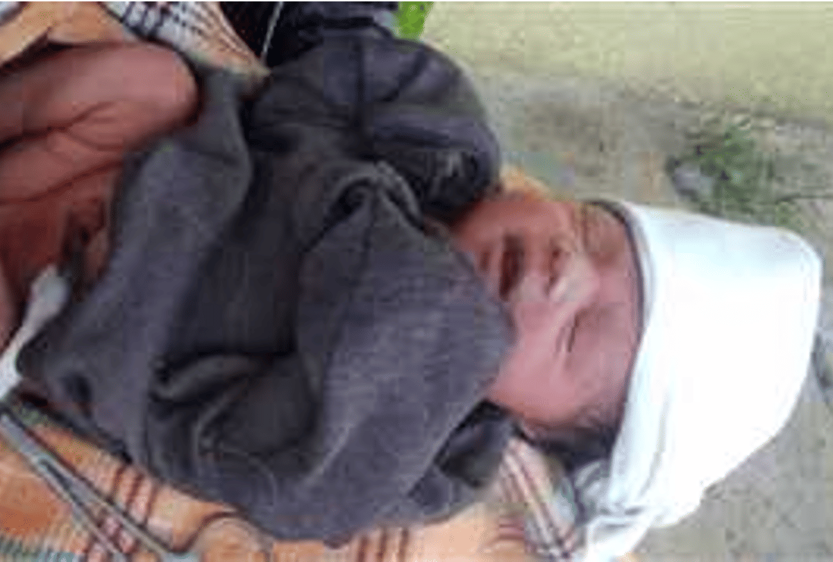 Damoh: Big negligence of civil hospital exposed, scissors hanging in umbilical cord and child handed over to relatives