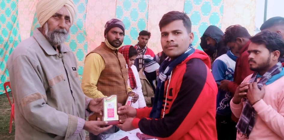 In Kabaddi, team of Mooda Savaran defeated the team of Bhaded.