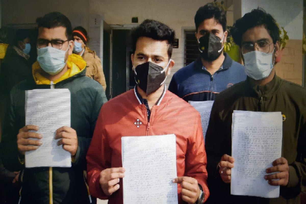 Saharanpur News: 12 MBBS students of Glocal Medical College have demanded the President euthanasia