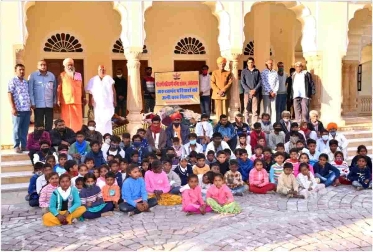Warm Clothes Given To Children Of Government Schools
