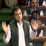 राहुल गांधी।