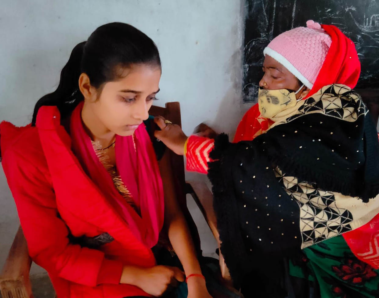 71% of adolescent girls are vaccinated