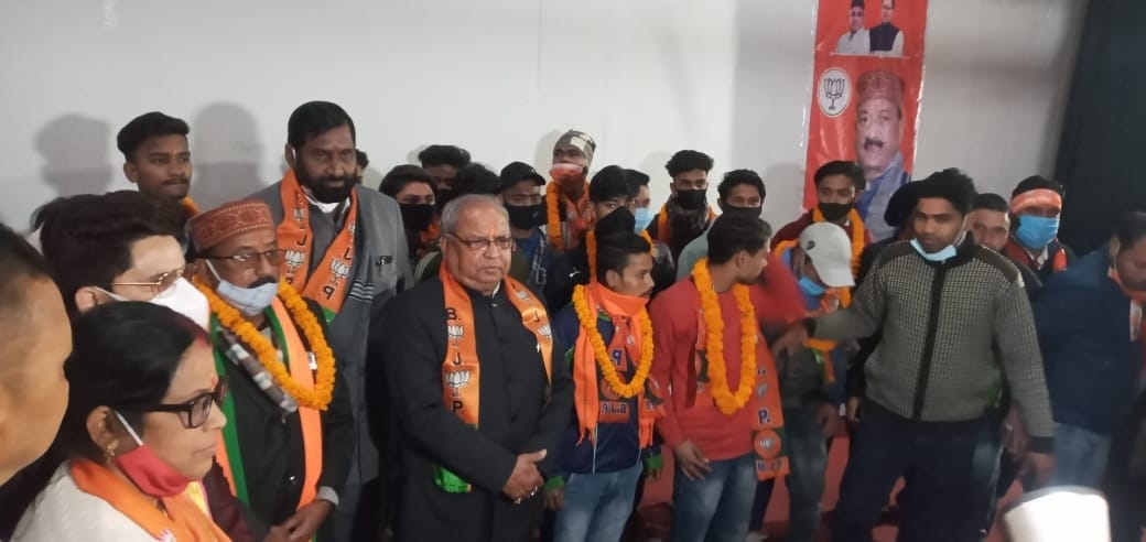 Meeting of BJP in Ramnagar