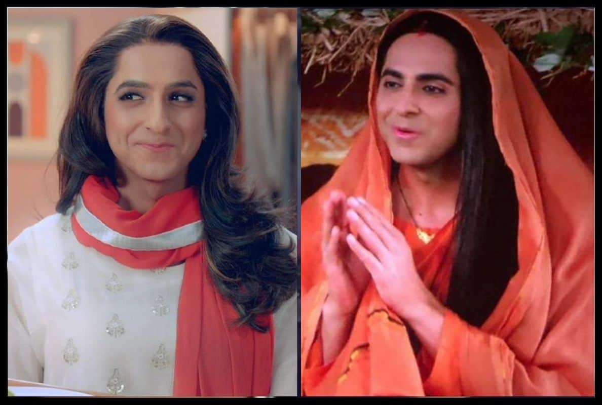 From Shah Rukh Khan, Salman Khan, Aamir Khan, Amitabh Bachchan to Ayushmann Khurrana, here 10 male actors funny female look