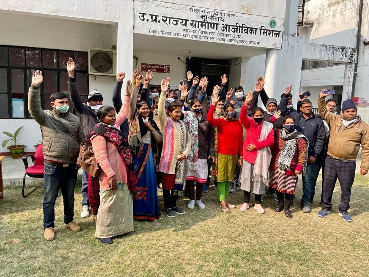 Employees raised their voice regarding honorarium increase