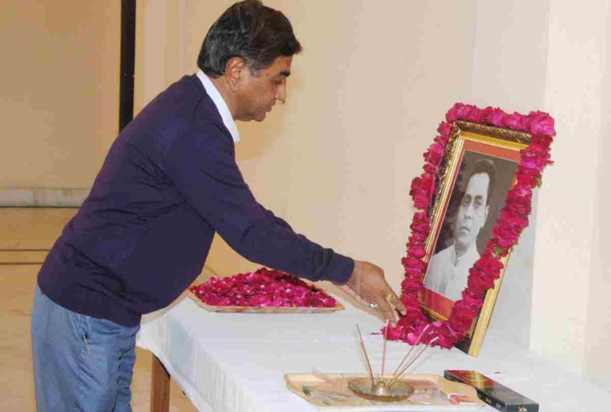 Celebrated the birth anniversary of former Speaker Niranjan Nath Acharya 