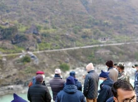 Indo-Nepal Bridge in Baluwakot