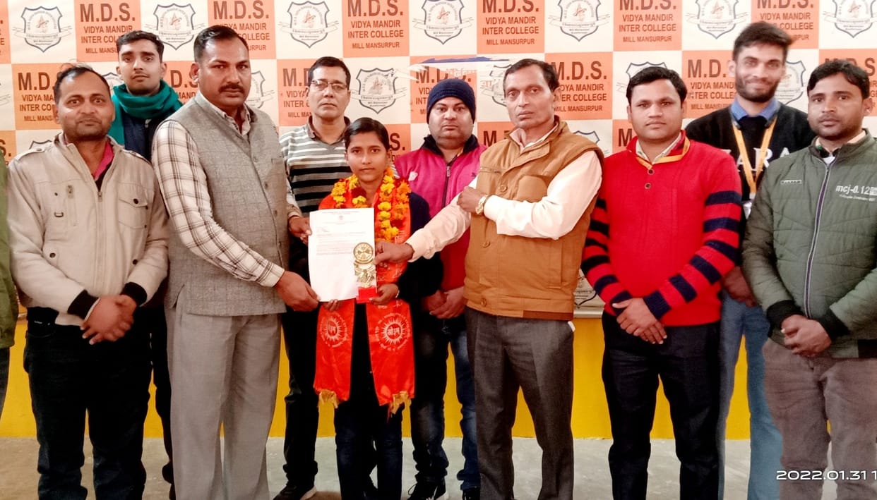 Student Nikita selected for Inspire Award Scholarship