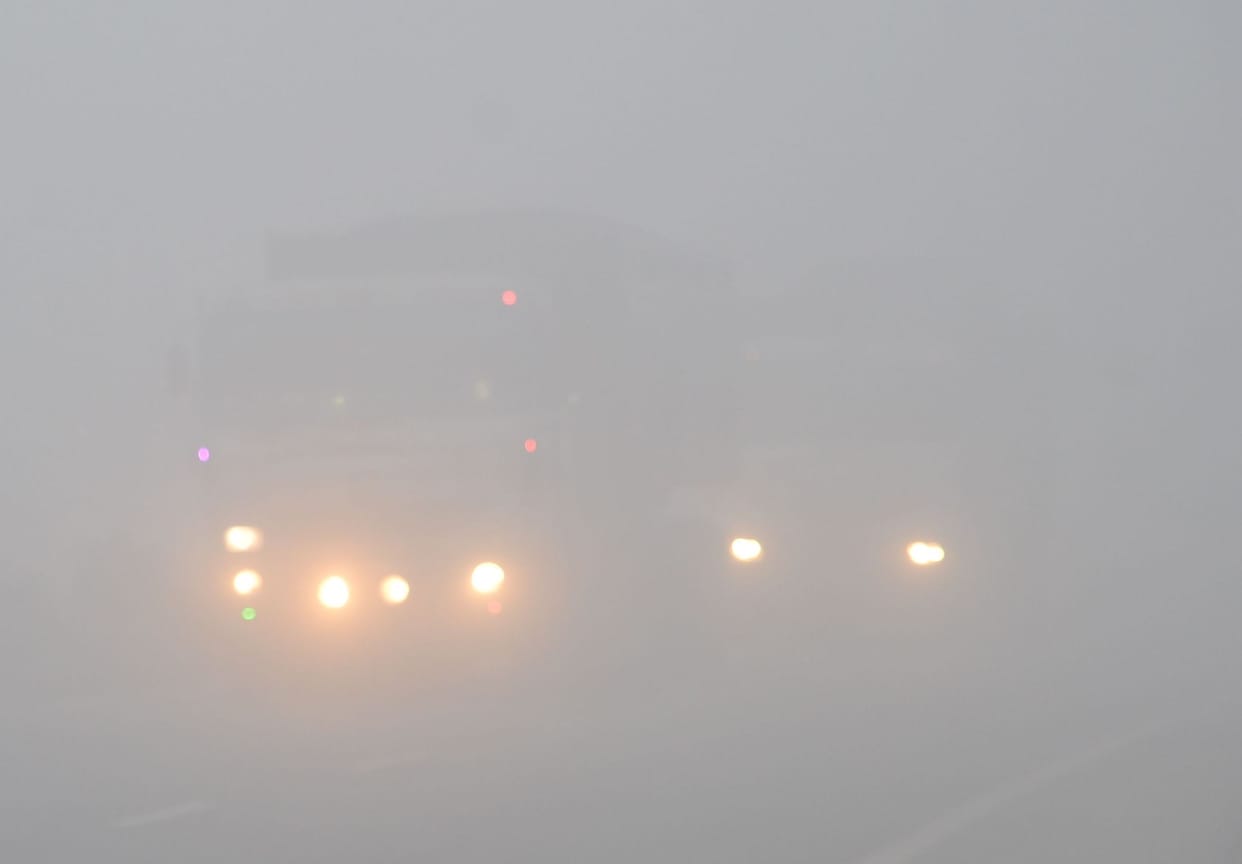 People shivered due to cold in the morning and evening, the young man died, dense fog stopped the speed of vehicles