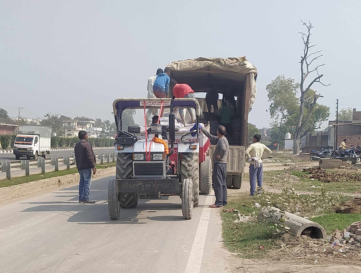 70 bags of fake cement recovered, FIR on truck driver