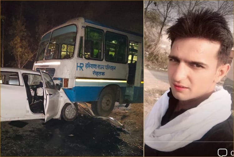 Policeman and Army jawan killed in road accident in  Sonipat of Haryana