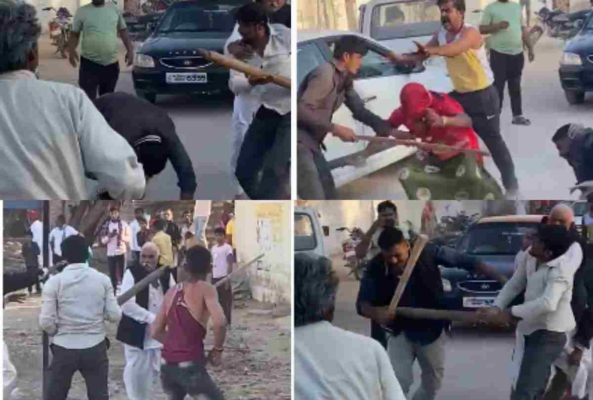 Women And Elderly Beating Of In Jodhpur, Video Went Viral On Social Media