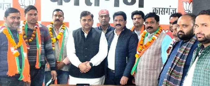 ex pradhan and bsp leader join bjp