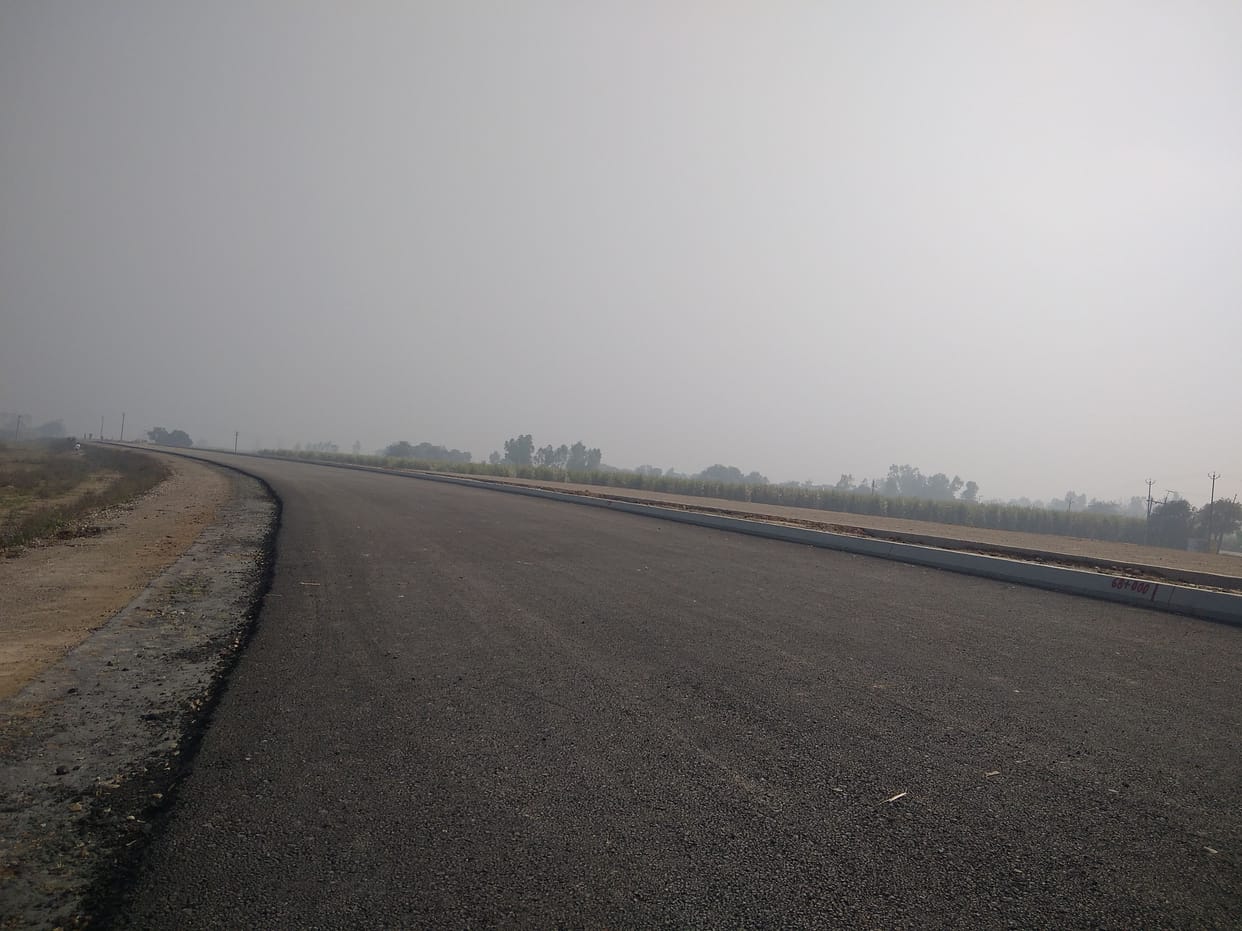 Bad weather spoiled the move of construction of bypass