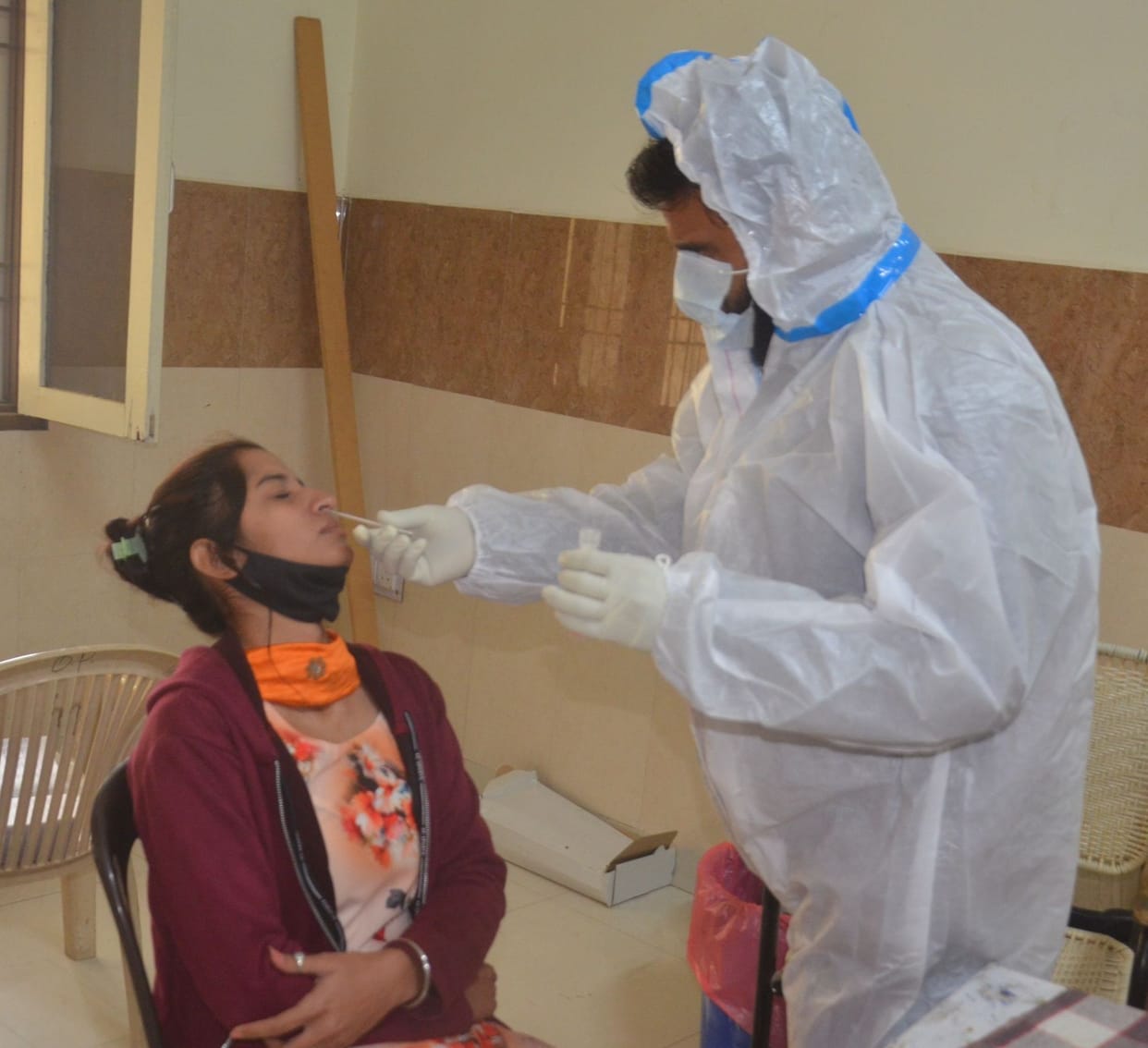 Village in the grip of Corona, 61 villagers out of 72 infected