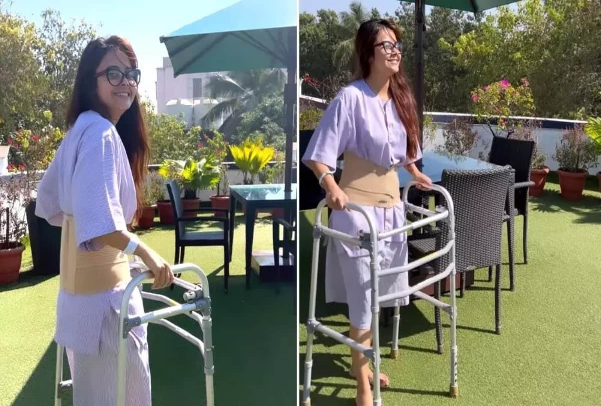Devoleena Bhattacharjee underwent surgery as soon as she came out of Bigg Boss 15 shared the video about health update
