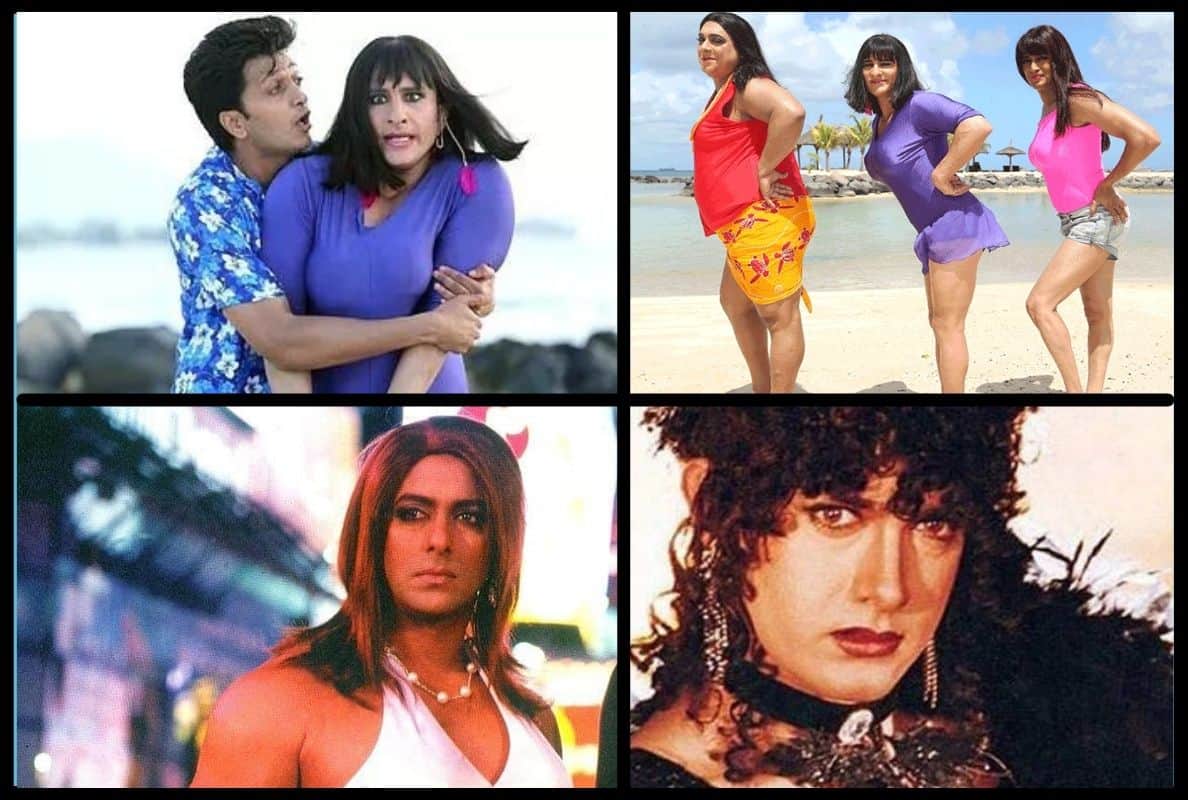 From Shah Rukh Khan, Salman Khan, Aamir Khan, Amitabh Bachchan to Ayushmann Khurrana, here 10 male actors funny female look