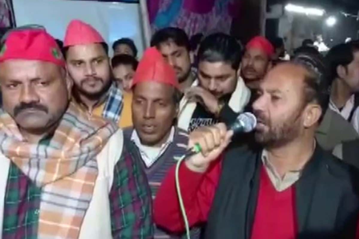 Meerut: SP MLA Rafiq Ansari said - Hindugardi was dominated in every police station for five years